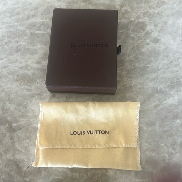 Louis Vuitton Small 5” x 7” x 1” Brown Empty Drawer Box + Storage Dust Bag. - Picture 1 of 8